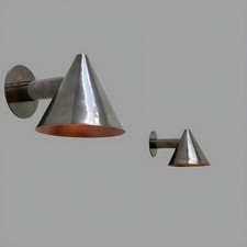 Lampada da parete vintage cono