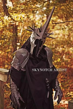 Costume indossabile Re Strega Cavaliere Oscuro Signore del Capo Nazgul regalo...