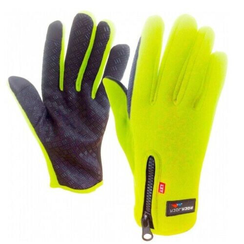 Guanti invernali giallo - guanti,