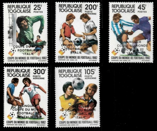 Togo 1982 vincitore - vincitore, mondiali