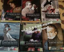 Il Piacere Dei Testi Vol. 2-3-4-5-6+Leopardi 