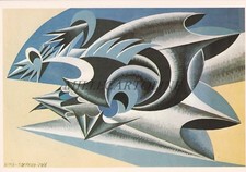 * FUTURISMO - Fortunato Depero - Velocità Astratta 1916