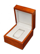 Cofanetto orologio astuccio orologio in legno scatola orologio 15x15x8 cm