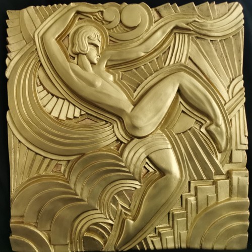 Bas relief art deco folies - deco,