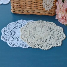 4PCS 30cm Mano Uncinetto Pizzo