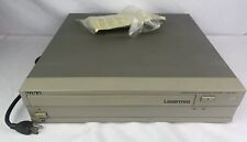 Lettore LaserDisc Vintage Sony Lasermax LDP-1450 Laservision per parti LD con disco LEGGI