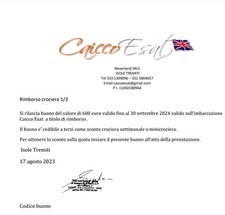 Buono Vacanza crociera