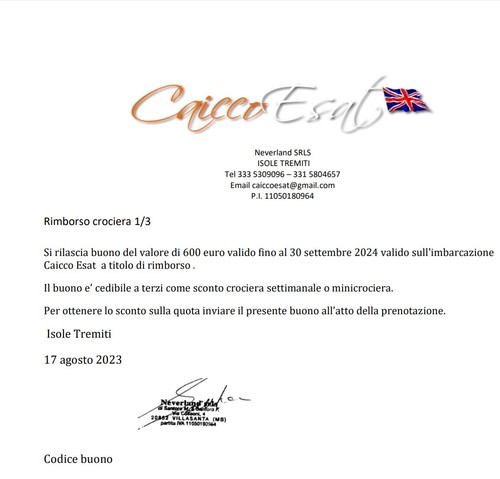 Buono vacanza crociera - vacanza,