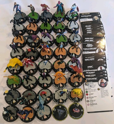 Lotto heroclix marvel studios - lotto,