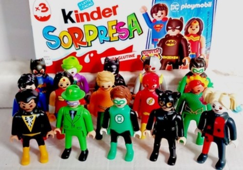 Kinder sorpresa playmobil - sorpresa, dc