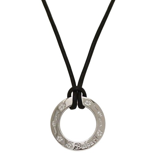 Collana bvlgari argento - bvlgari, nero