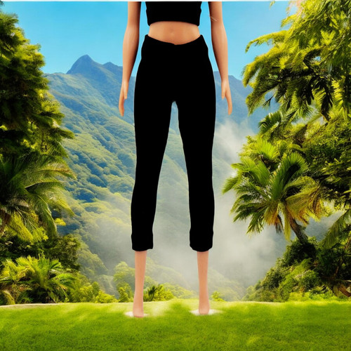 Leggings neri capri per - leggings, 3/4