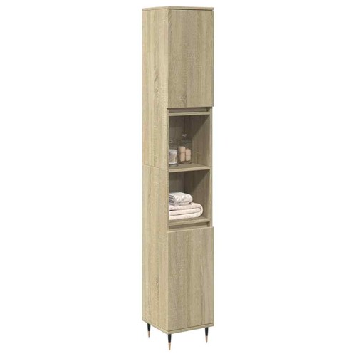 Armadietto bagno rovere - bagno,