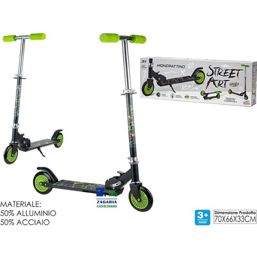Monopattino per bambini nero - monopattino,