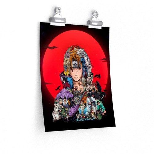 Poster artistico itachi uchiha - artistico,
