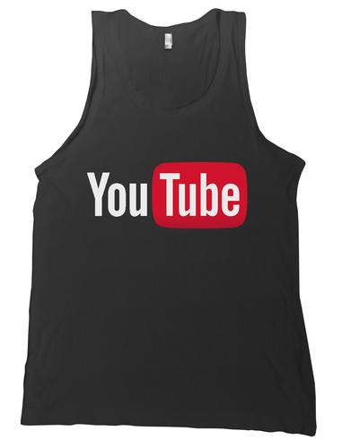 Maglietta canotta youtube logo - maglietta,