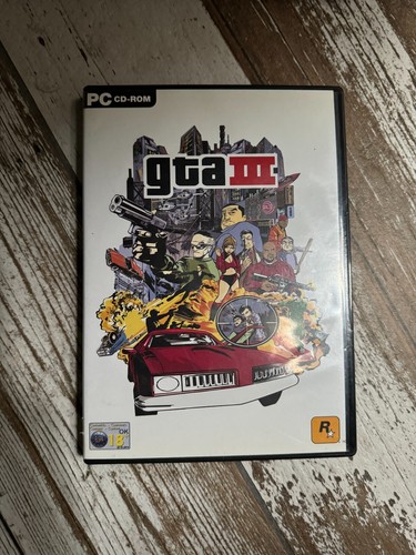 Gta iii cd - -3-, cd-rom-italiano