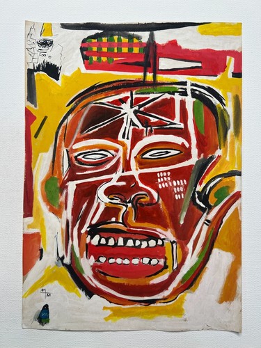 Jean michel basquiat - jean-michel, disegno