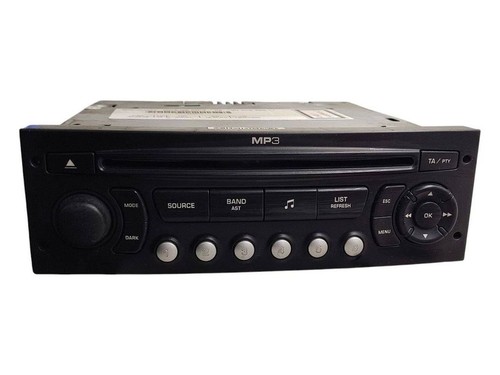 Peugeot 807 2007 - radio, lettore