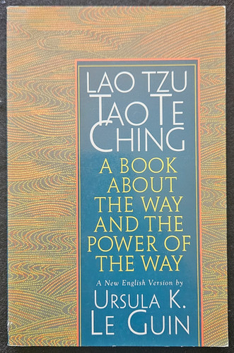 Lao tzu tao ching a - lao, ching: