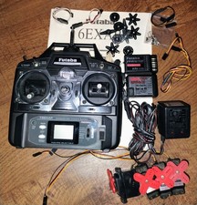 Sistema radio FUTABA T6EXAP PCM/PPM 72 Mhz + servomotori Kyosho e PCM 5