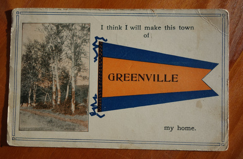 Greenville pennant - greenville,