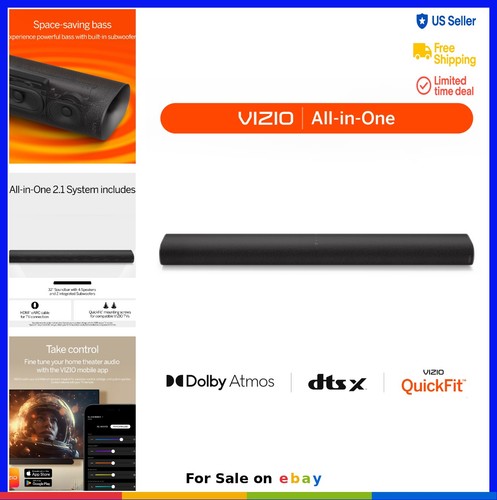Soundbar all one 1 dolby - 2.1,
