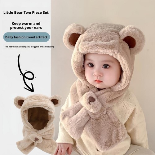 Cappello orecchio orso - , peluche