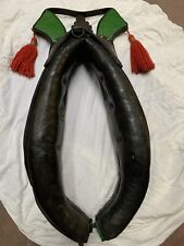 Collare Cavallo Cuoio Legno