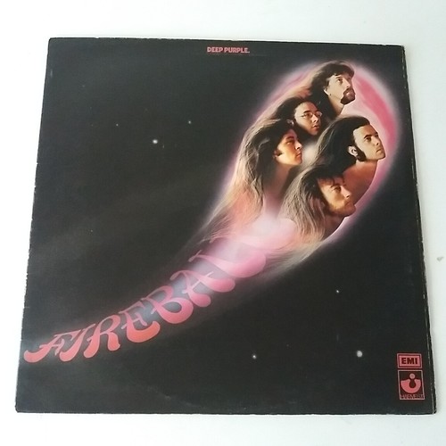 Deep purple fireball vinyl - deep,