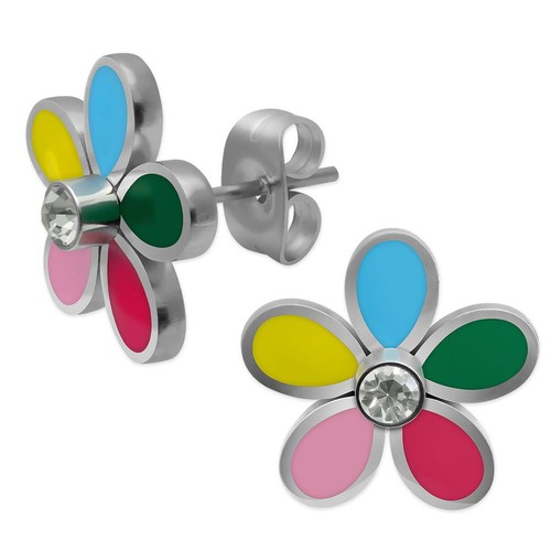 Paio multicolore fiorellini - 1,