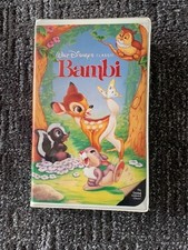 Bambi vhs 1997 diamond - bambi, (vhs,1997,diamond