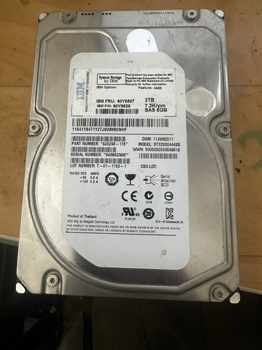 Ibm hard disk 7200 rpm - disk,