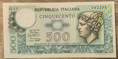 500 lire mercurio 1979 - mercurio,