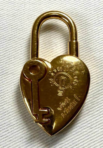 Hermes cadena lucchetto cuore - hermes,