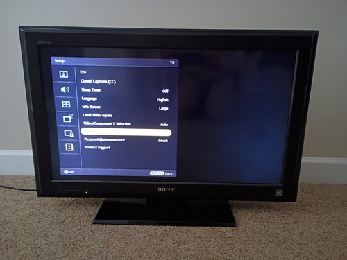 Sony kdl32l5000 lcd - sony, tv