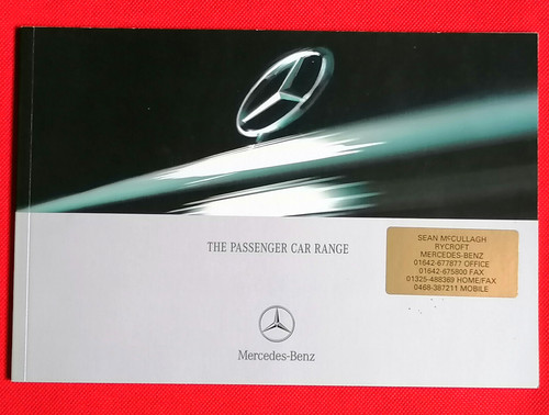 Brochure vendita mercedes benz - brochure,