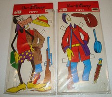 WALT DISNEY SAGOMA DI PIPPO IN CARTONCINO - MONDADORI 1974 (TOPOLINO/PAPERINO)
