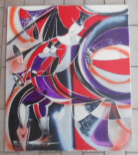Branciari quadro dipinto - branciari,