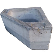 Antico vecchio Lavandino vasca in vero Marmo lavello angolo angolare cm 50x50