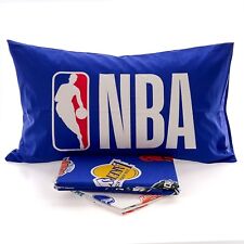 Lenzuola NBA singolo Completo Letto Basket una piazza Lakers Bulls cotone 100%