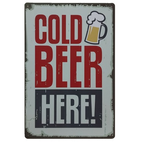 Targa cold beer here - , birra