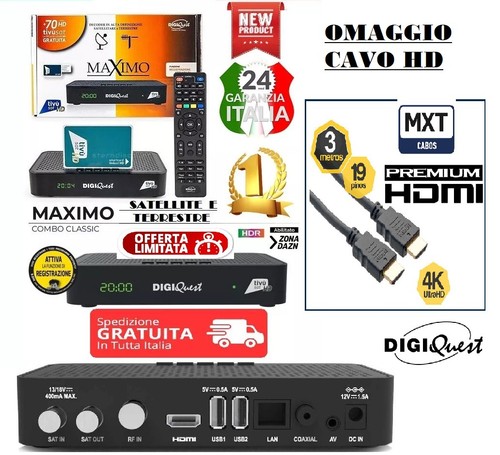 Decoder tivusat digiquest - decoder,