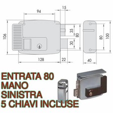 11761-80-2 CISA serratura