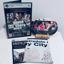 GTA Grand Theft Auto IV 4 EDIZIONE COMPLETA Completo Italiano con Mappa e Codici