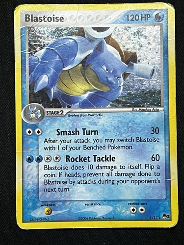 Blastoise pop serie 3 - blastoise,