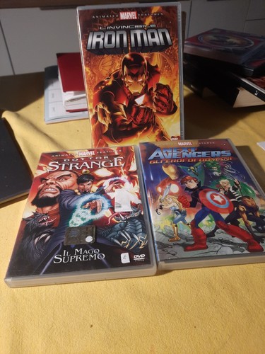 Animated marvel features dvd - features.,