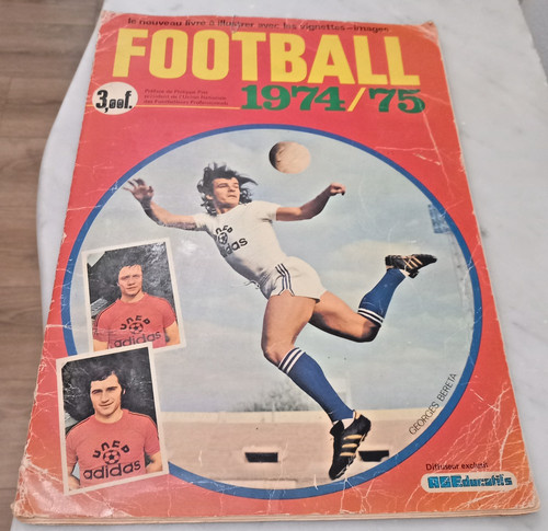 Album football 1974 1975 - album, 1974/1975