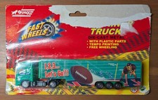 Camion Tir Giocattolo Vintage - Tema Football Americano (Fast Wheels)