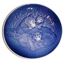 PIATTO DA COLLEZIONE IN PORCELLANA DANESE B&G Mother's Day MAMMA 1982 VINTAGE